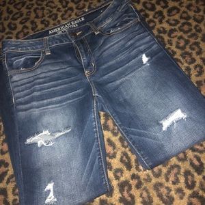 American eagle skinny jeans size 10